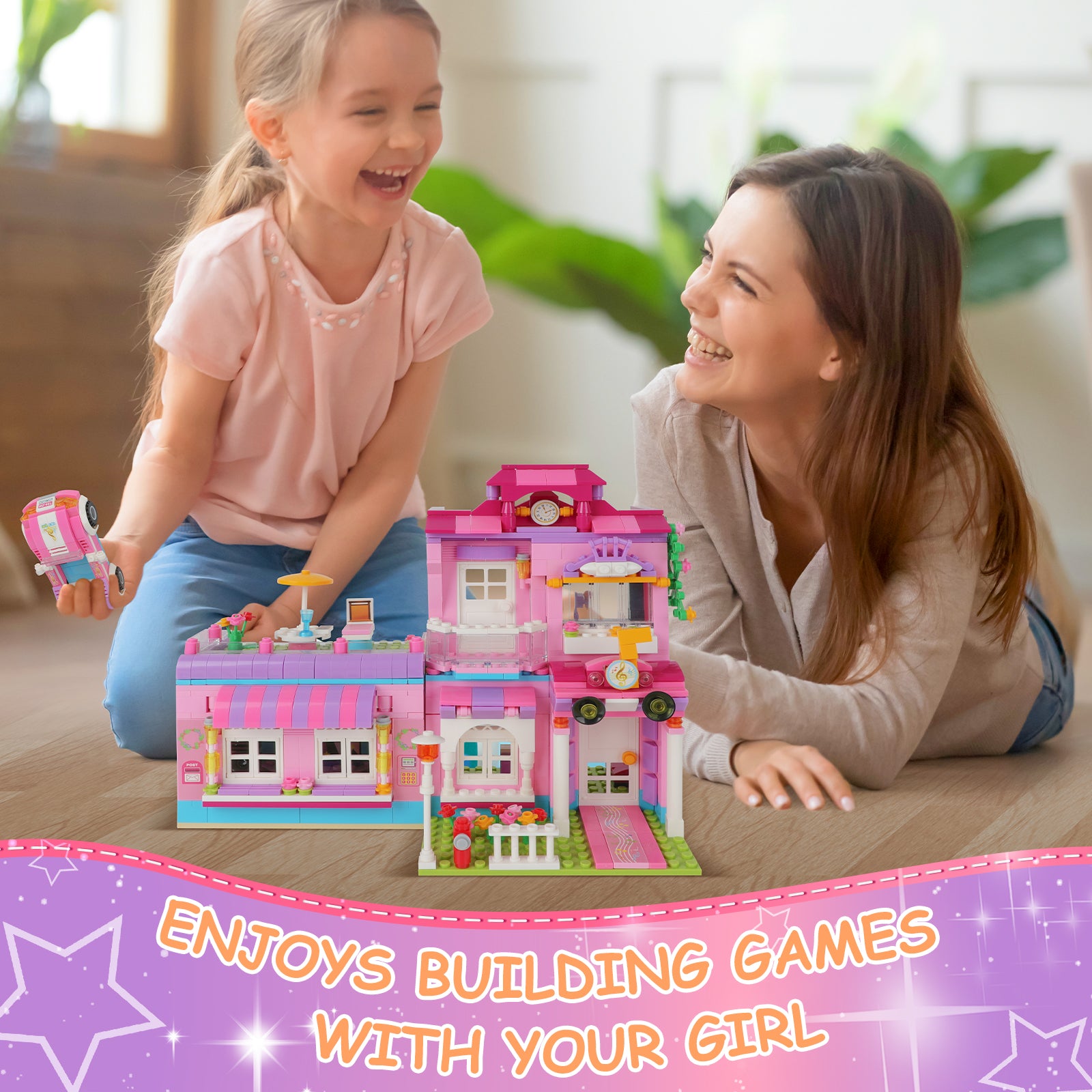 Exercise N Play Pop Star House Toddler Toy Set - 789 Pcs