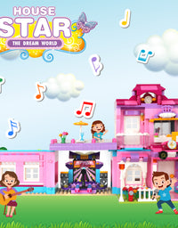Exercise N Play Pop Star House Toddler Toy Set - 789 Pcs