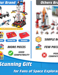 Exercise N Play Mini Space Centre Blocks Sets - 542 Pcs