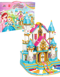 Exercise N Play Princess Castle Construction Toy Set - 1736 Pcs
