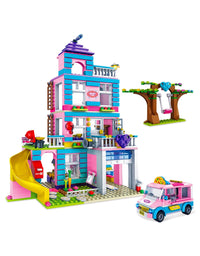 Exercise N Play Story Girls Friends House Set Toys - 822 Pcs
