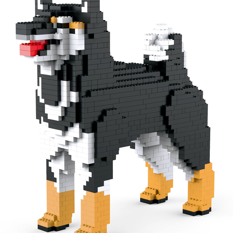 Akita Inu Pixel Puzzle Toys Set