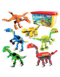 Exercise N Play STEM Dinosaur Toys Set For Kids - 539 Pcs
