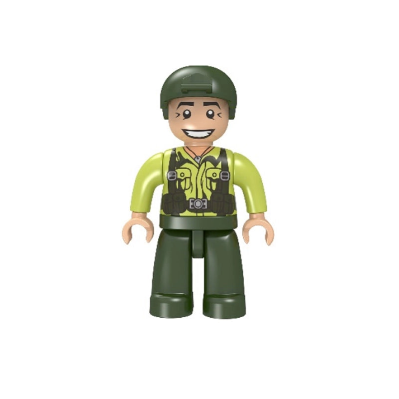 Exercise N Play Army Commando Mini Figures