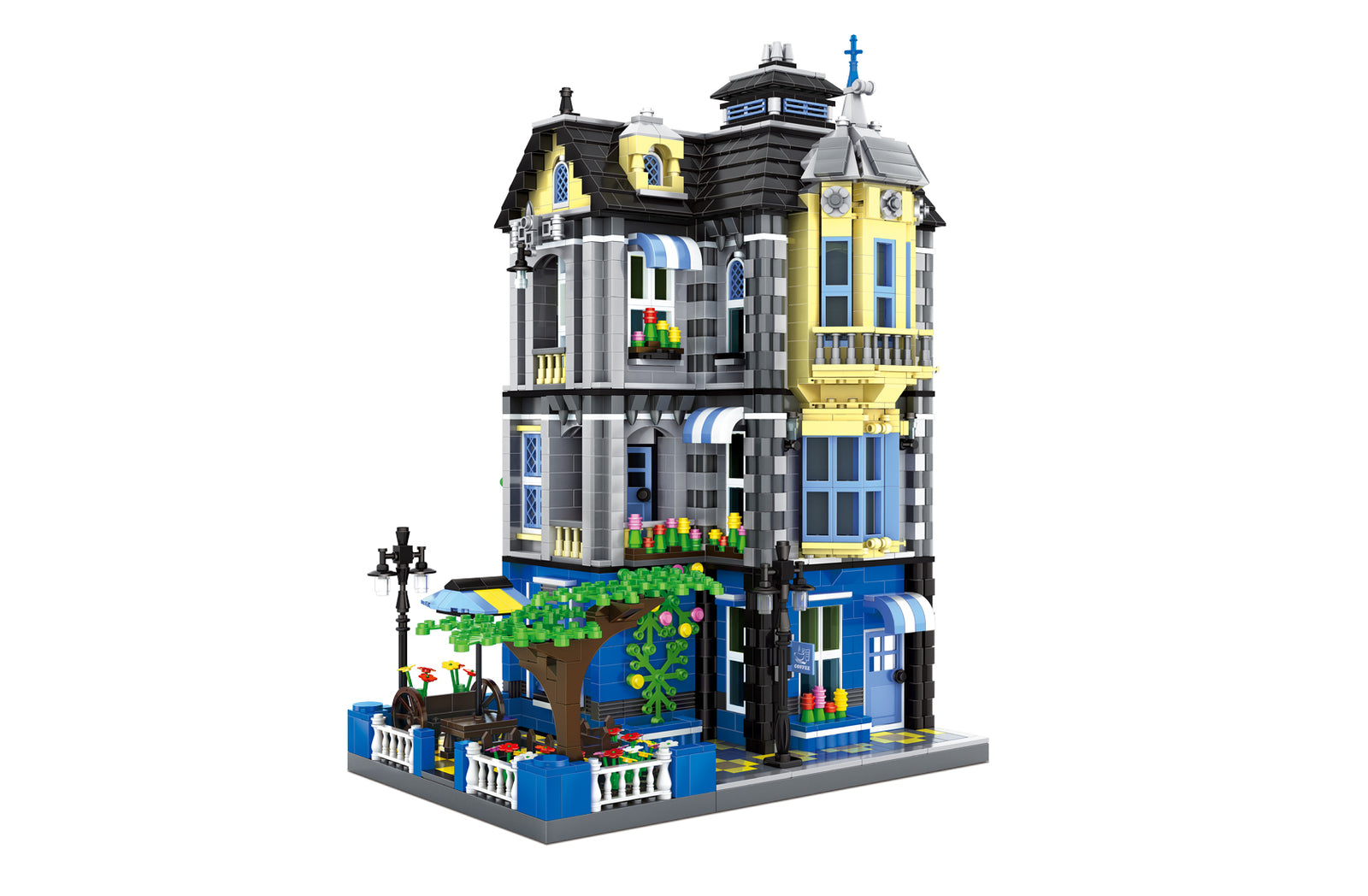 City Cafe House Mini Blocks Set