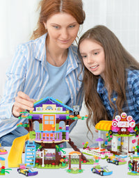 Exercise N Play Street Coffee Shop & Treehouse 2 IN 1 Construction Toys - 960 Pcs
