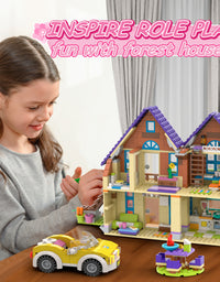 Exercise N Play Girls Villa House Building Blocks Sets - 785 Pcs
