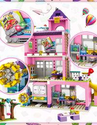 Exercise N Play Story Girls Friends House Set Toys - 822 Pcs
