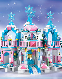 Exercise N Play Dream Princess Castle Construction Set Toys - 906 Pcs
