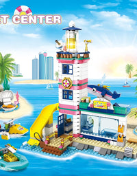 Exercise N Play Lighthouse Rescue Center Construction Toys - 723 Pcs
