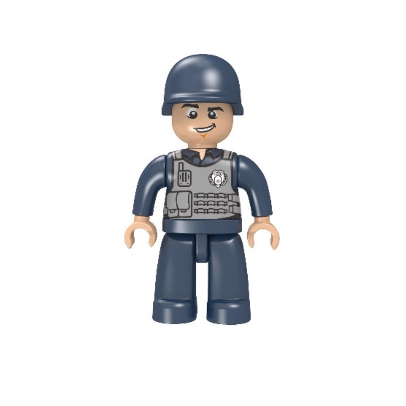 Exercise N Play Police Mini Figures