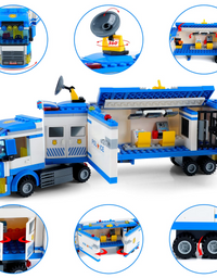 Exercise N Play Brick Minis Police Truck - 484 Pcs
