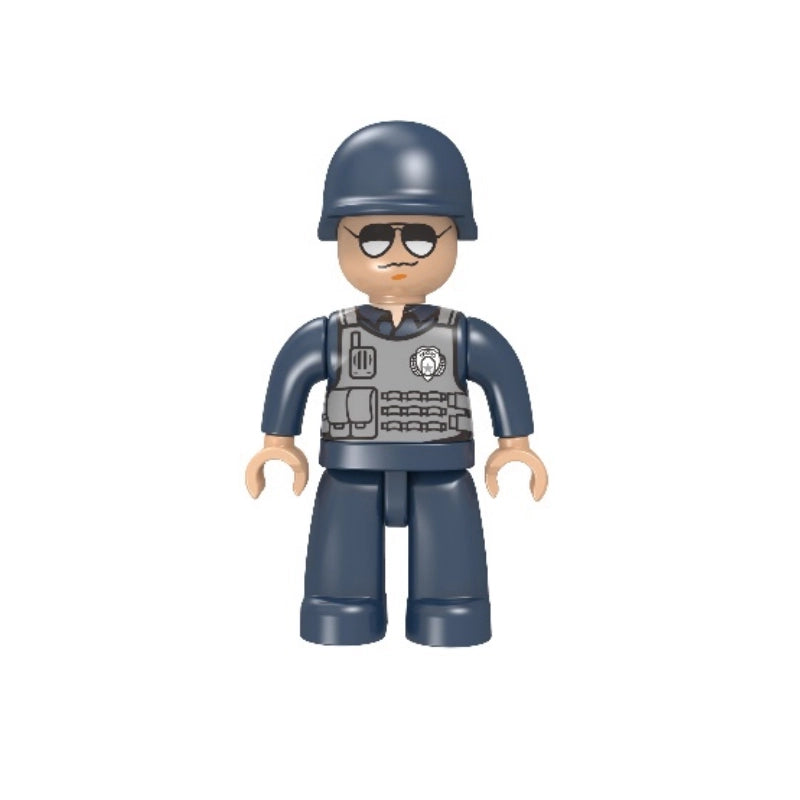 Exercise N Play Police Mini Figures