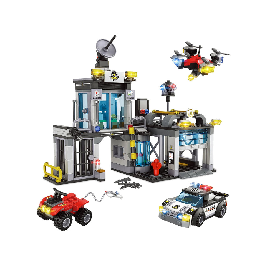 Exercise N Play SWAT Base Mini Blocks Sets - 553 Pcs