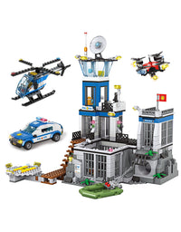 Exercise N Play City Prison Tiny Building Blocks Sets - 946 Pcs
