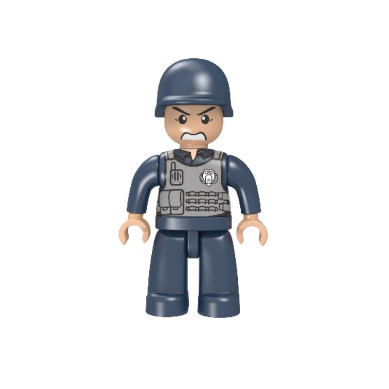 Exercise N Play Police Mini Figures