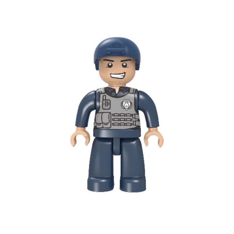 Exercise N Play Police Mini Figures