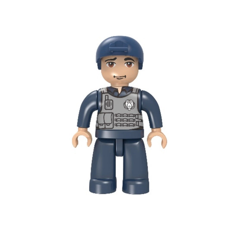 Exercise N Play Police Mini Figures