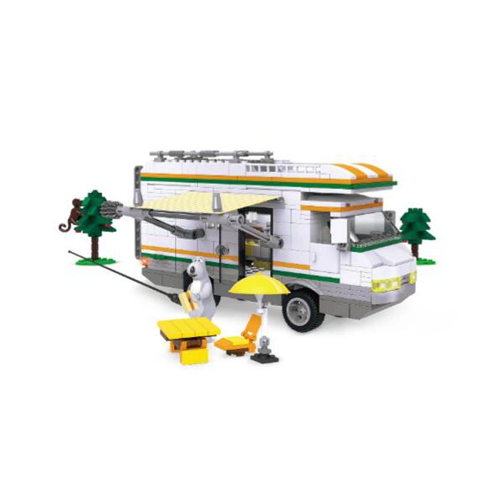 City Camper Van Mini Building Set