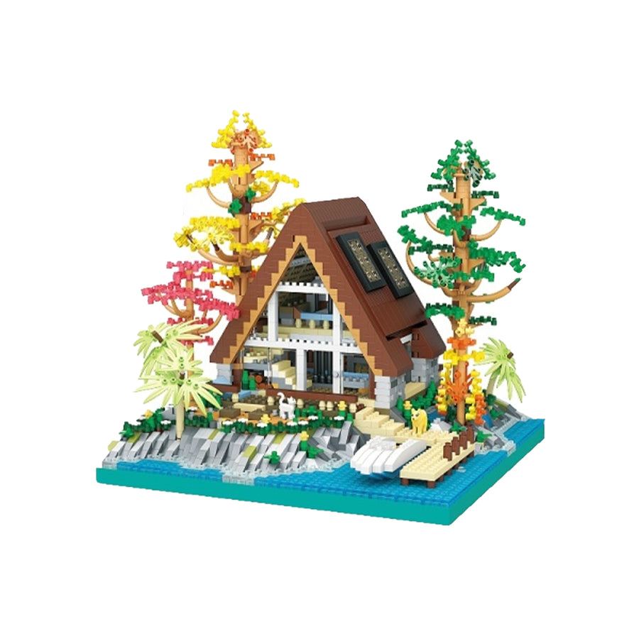Alpine Lodge Mini Building Blocks