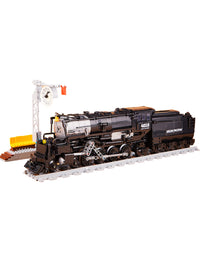 Steam Train Toy Sets With Railroad for Children - 1086Pcs
