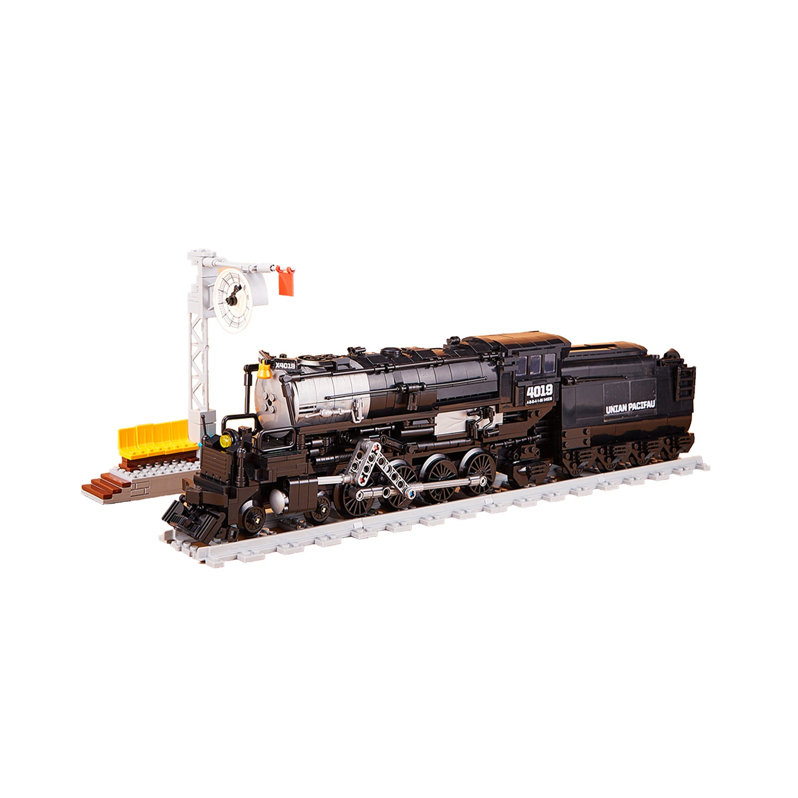 Steam Train Toy Sets With Railroad for Children - 1086Pcs