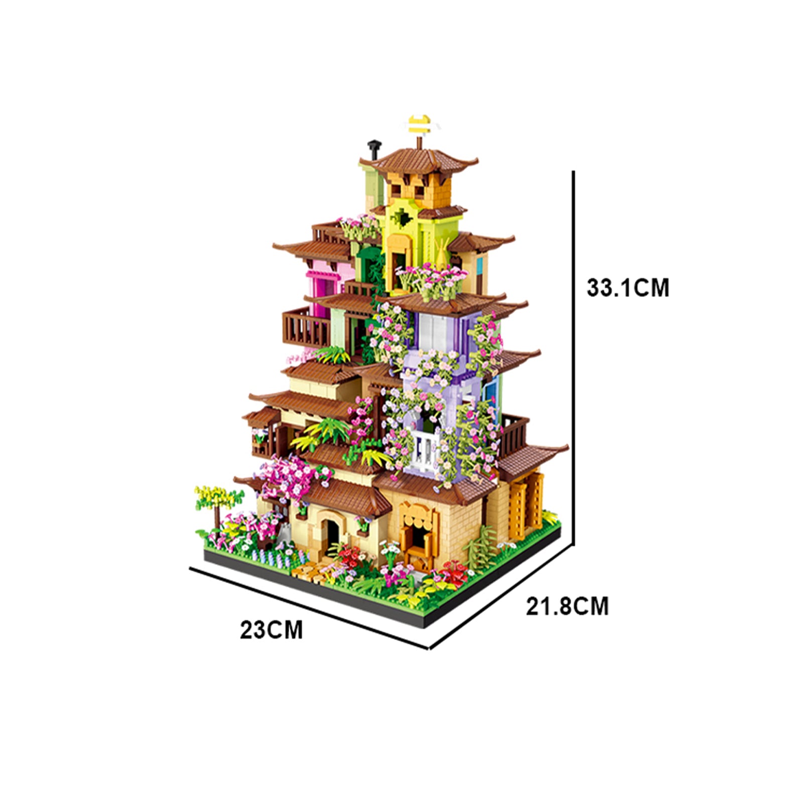 Hocus Pocus House Kids Construction Toys -400PCS