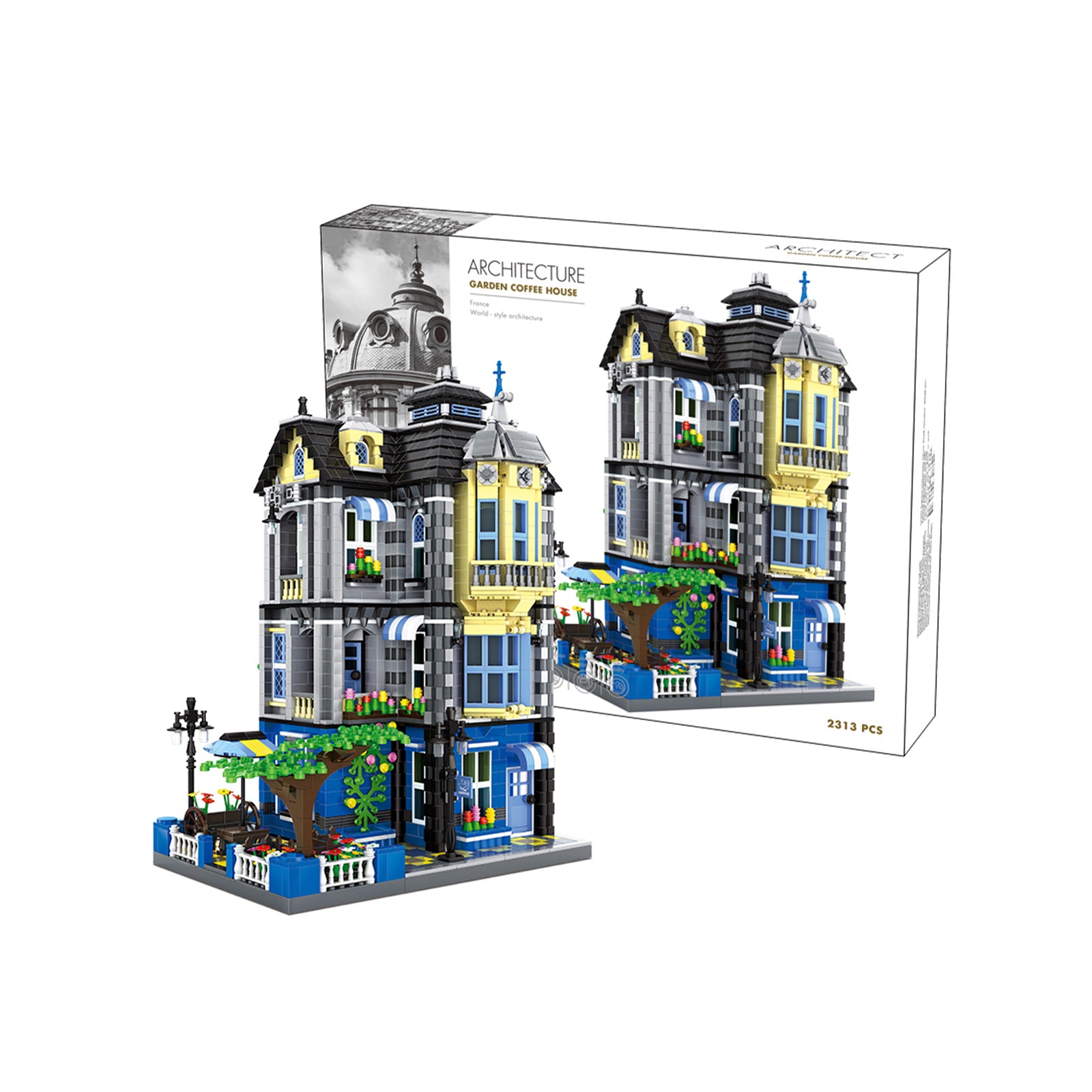 City Cafe House Mini Blocks Set