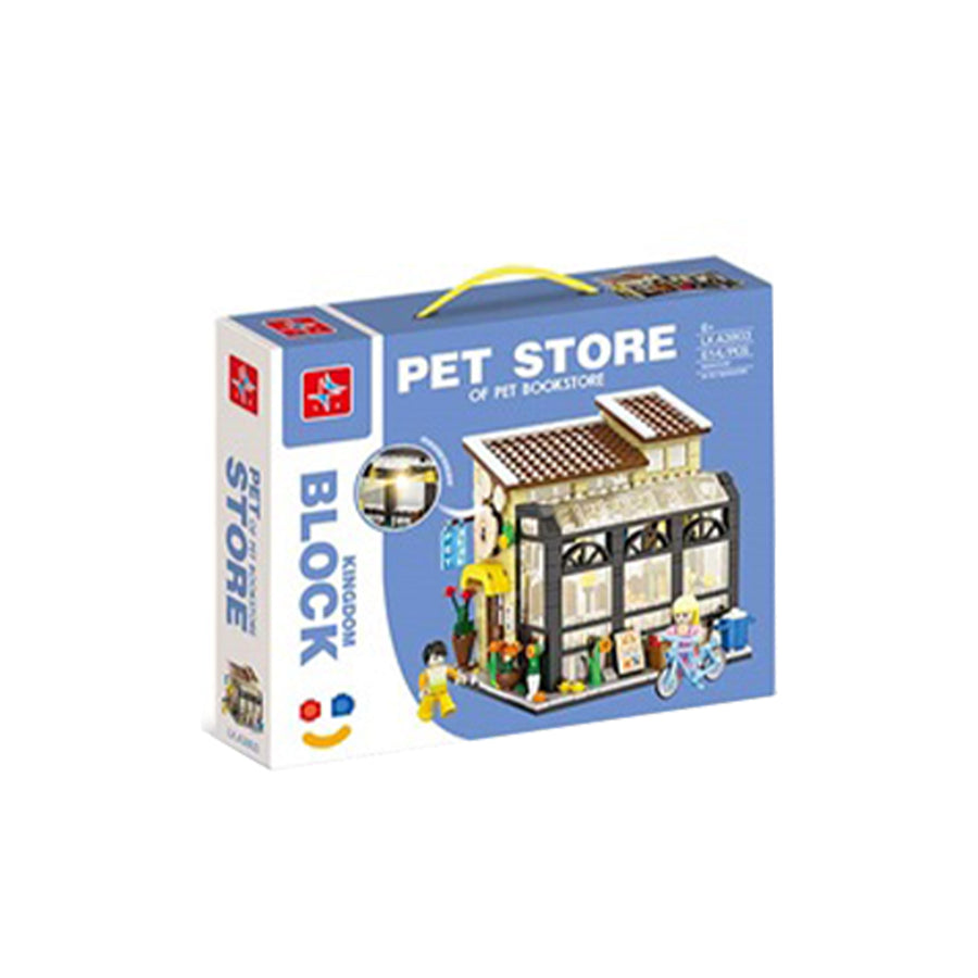 City Bookshop Brick Toy Set