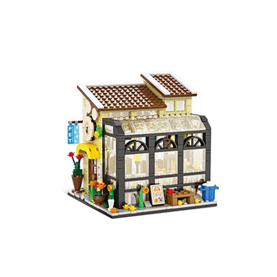 City Bookshop Brick Toy Set
