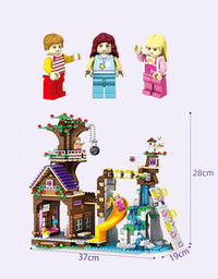 City Camp Tree House Small Building Blocks Set -922PCS
