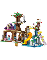 City Camp Tree House Small Building Blocks Set -922PCS
