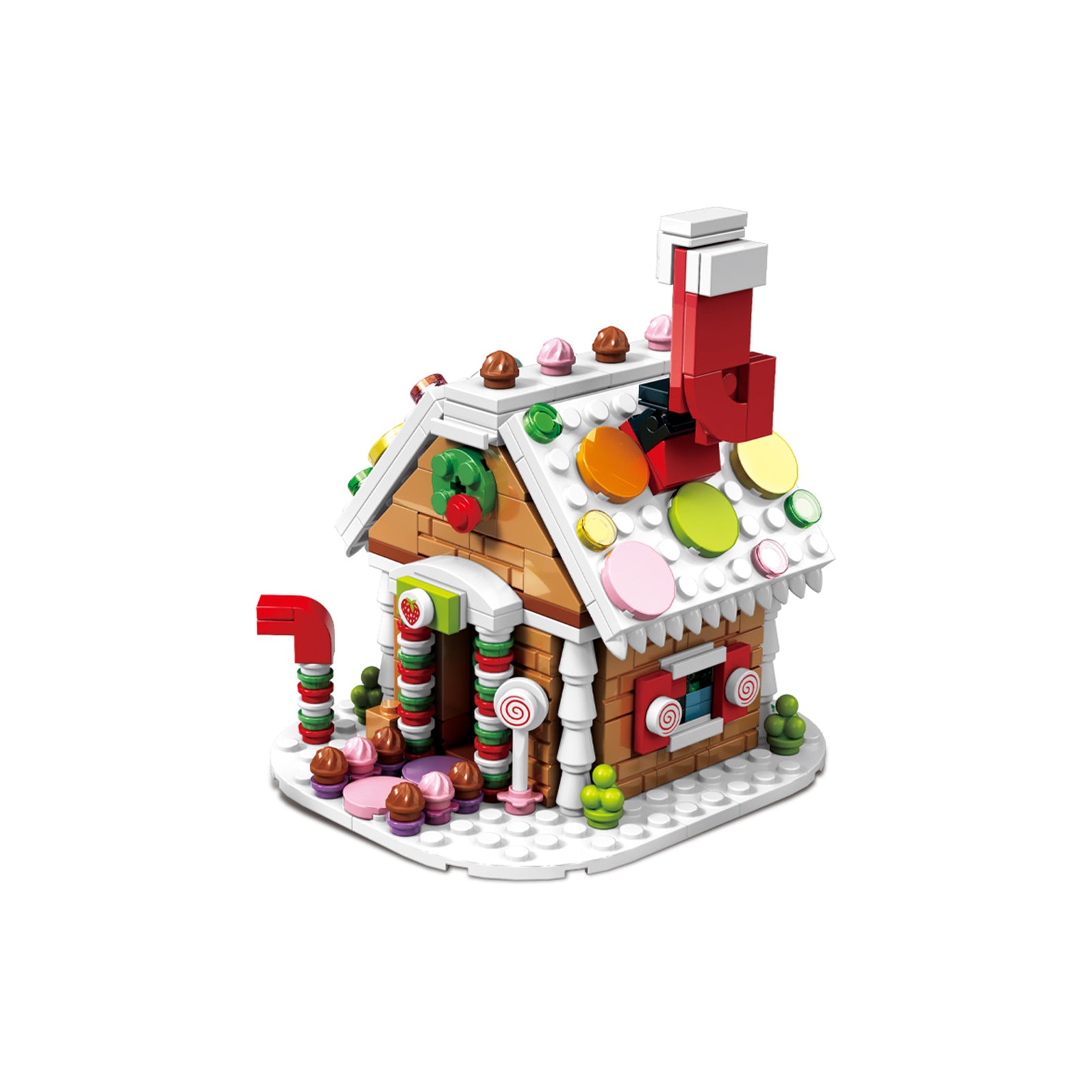 City Gingerbread House moc Building Blocks Set