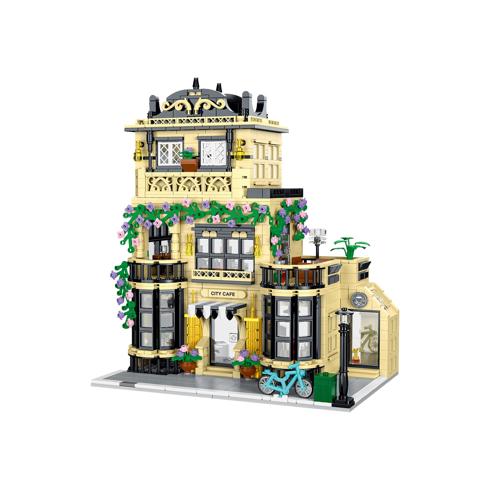 City Cafe House Mini Blocks Set