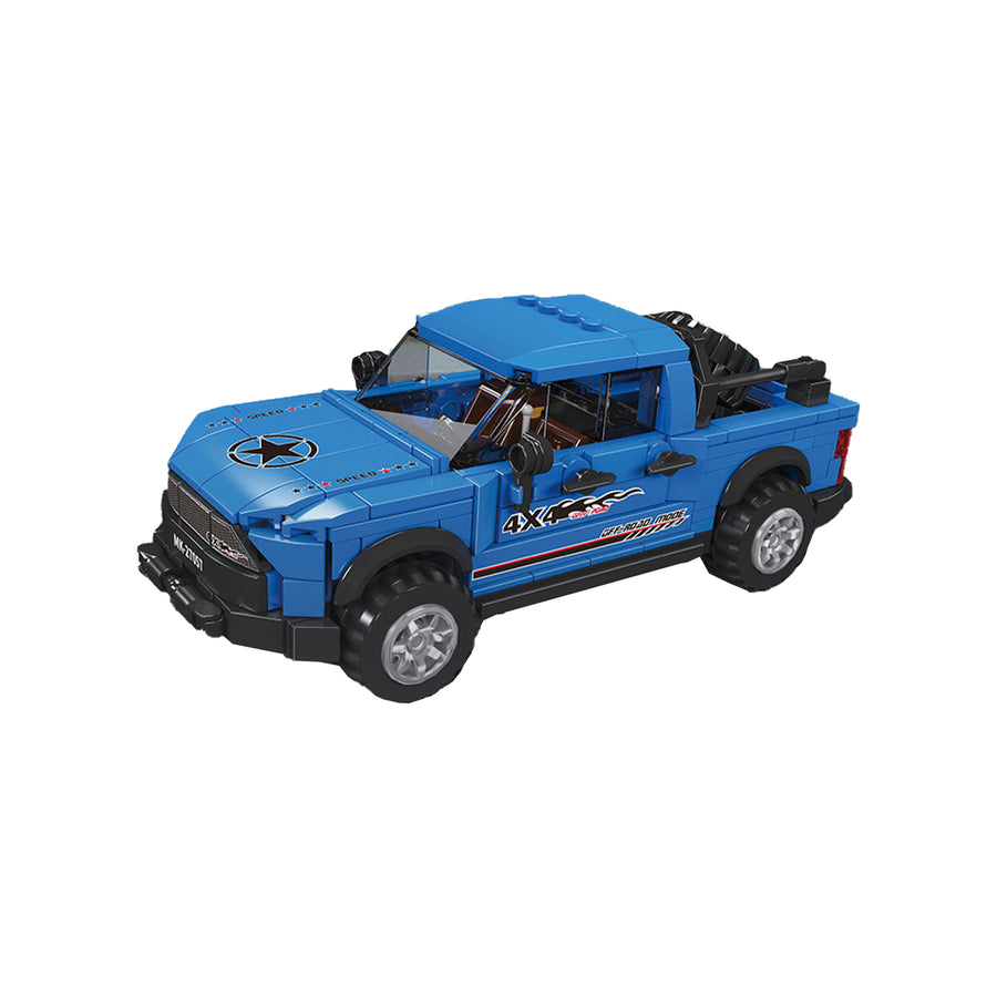 Off-Road Pickup Truck Building Block Toys Set
