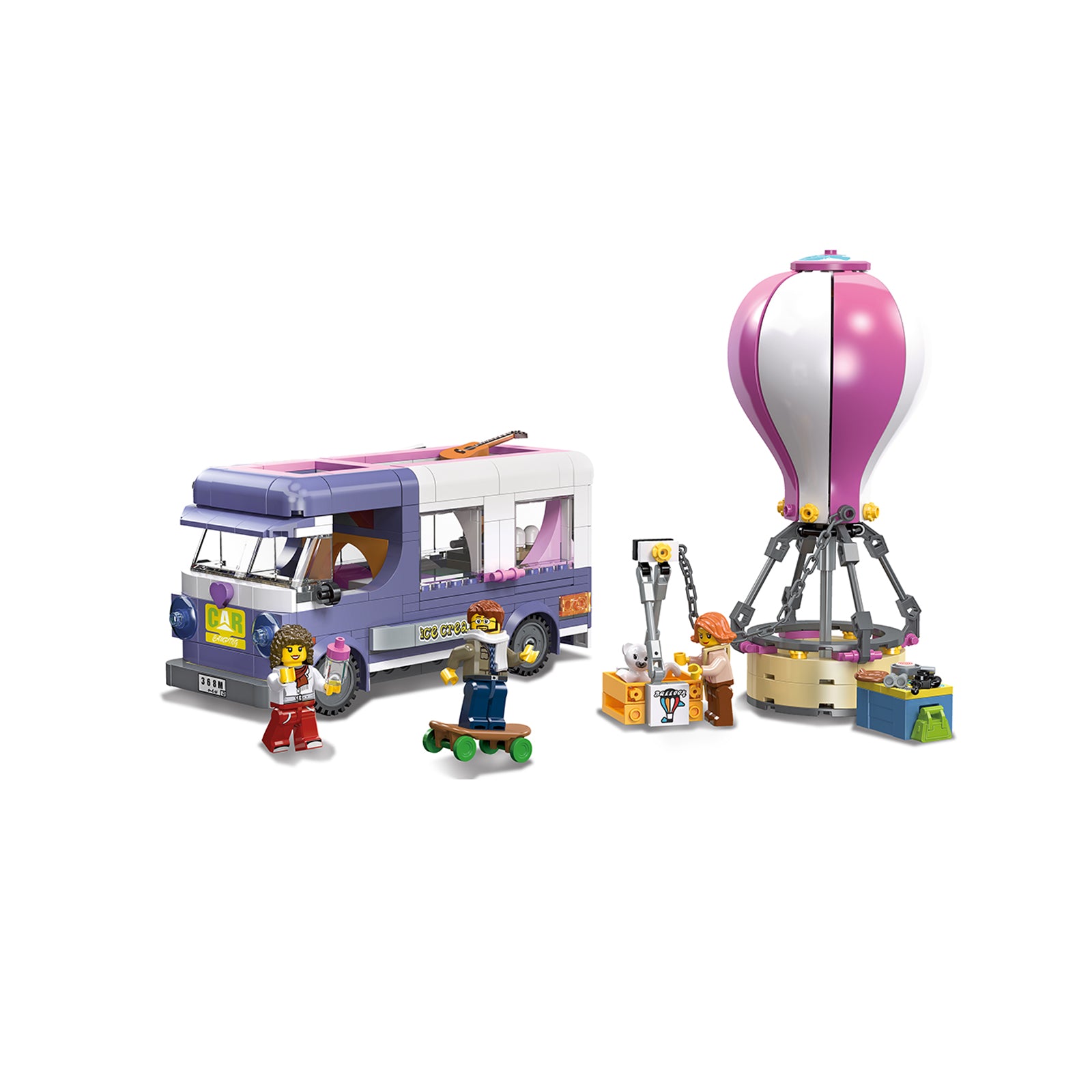 City Camper Van Mini Building Set