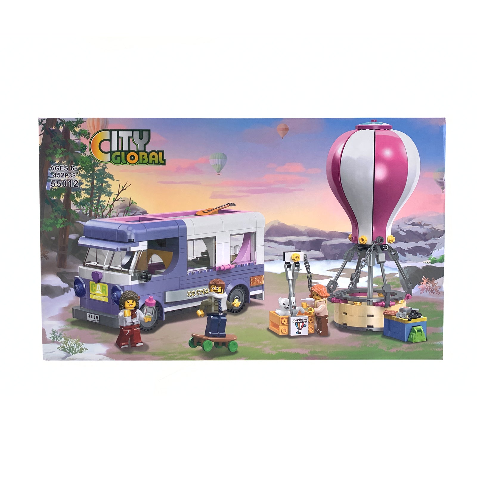 City Camper Van Mini Building Set