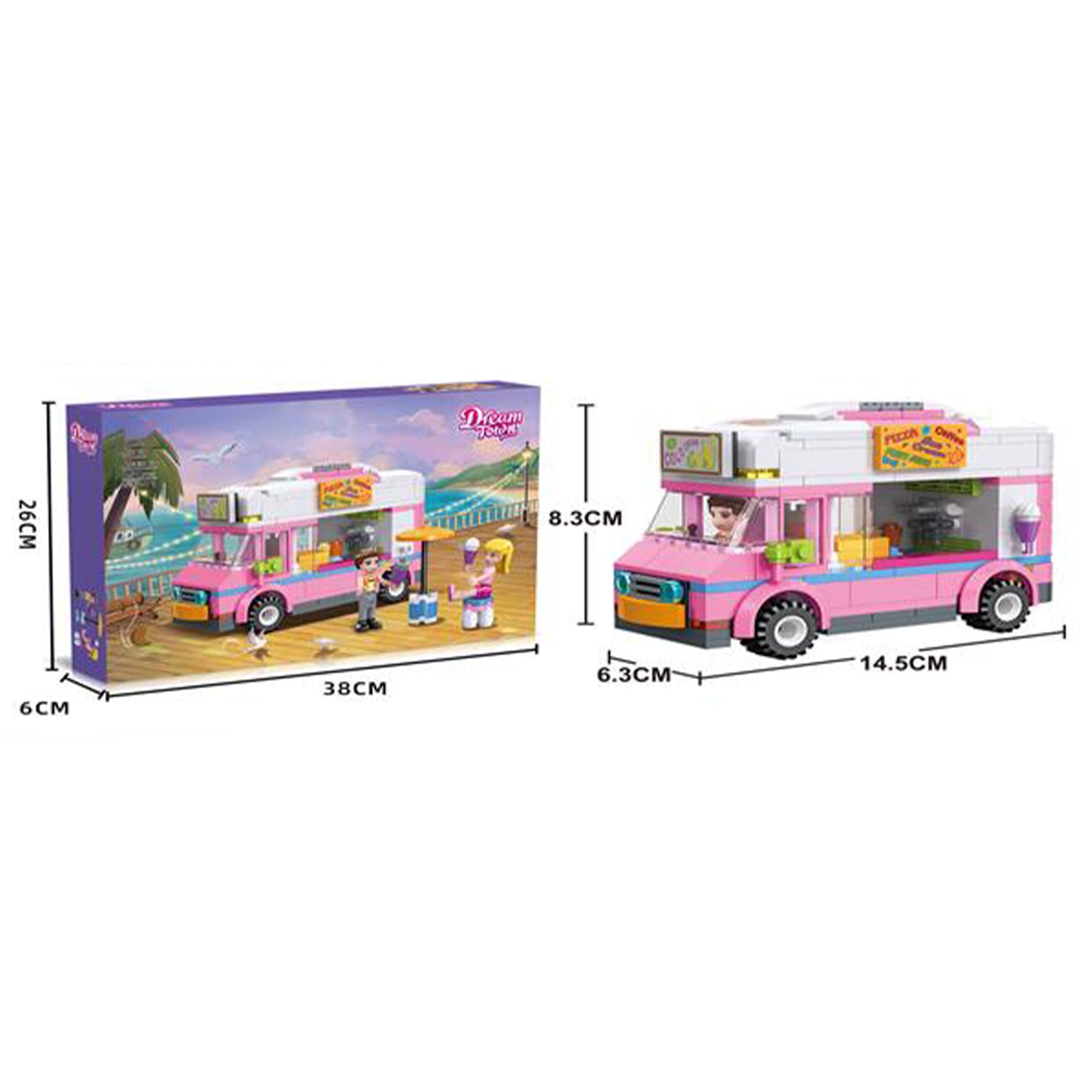 City Camper Van Mini Building Set