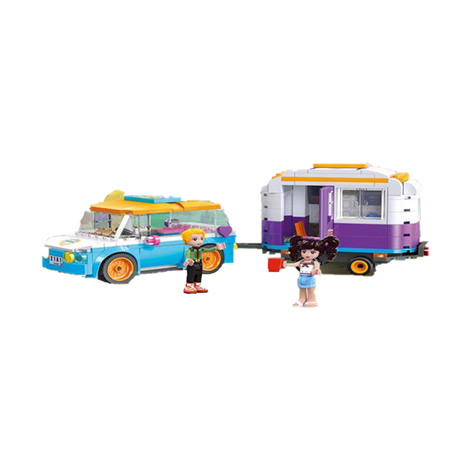 City Camper Van Mini Building Set