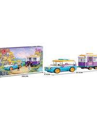 City Camper Van Mini Building Set
