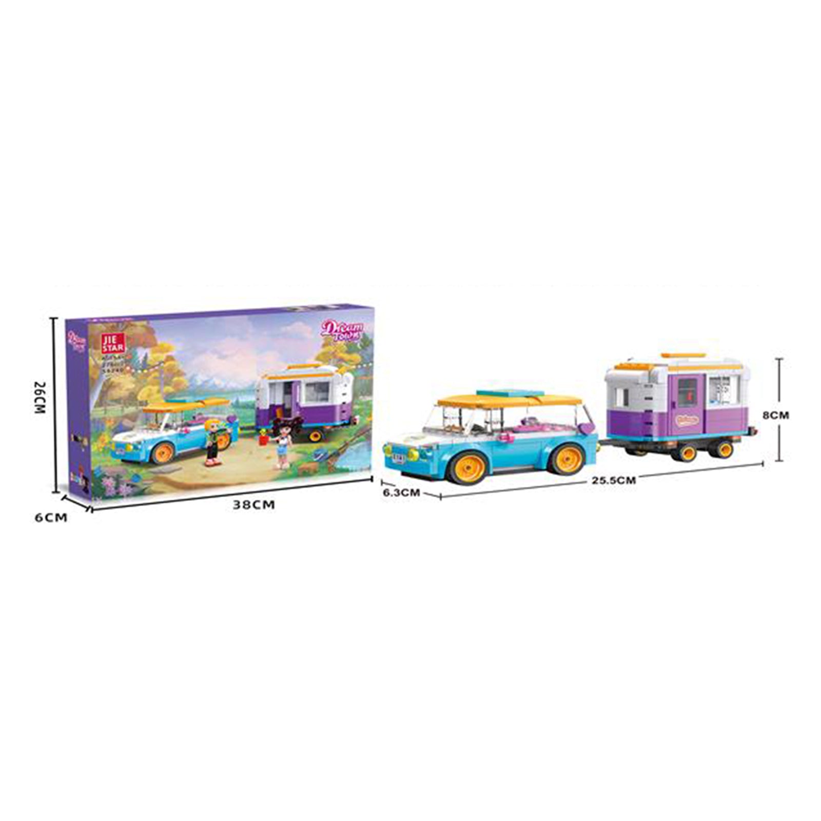 City Camper Van Mini Building Set