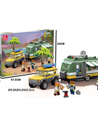 City Camper Van Mini Building Set
