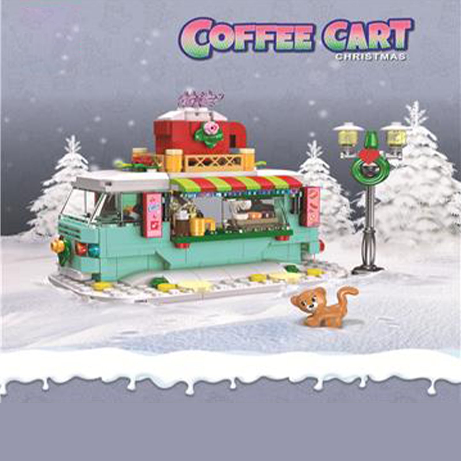 City Camper Van Mini Building Set