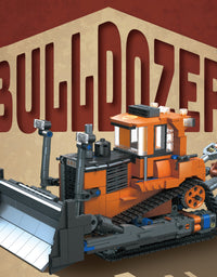 City Bulldozer Vehicle Block Sets -928Pcs
