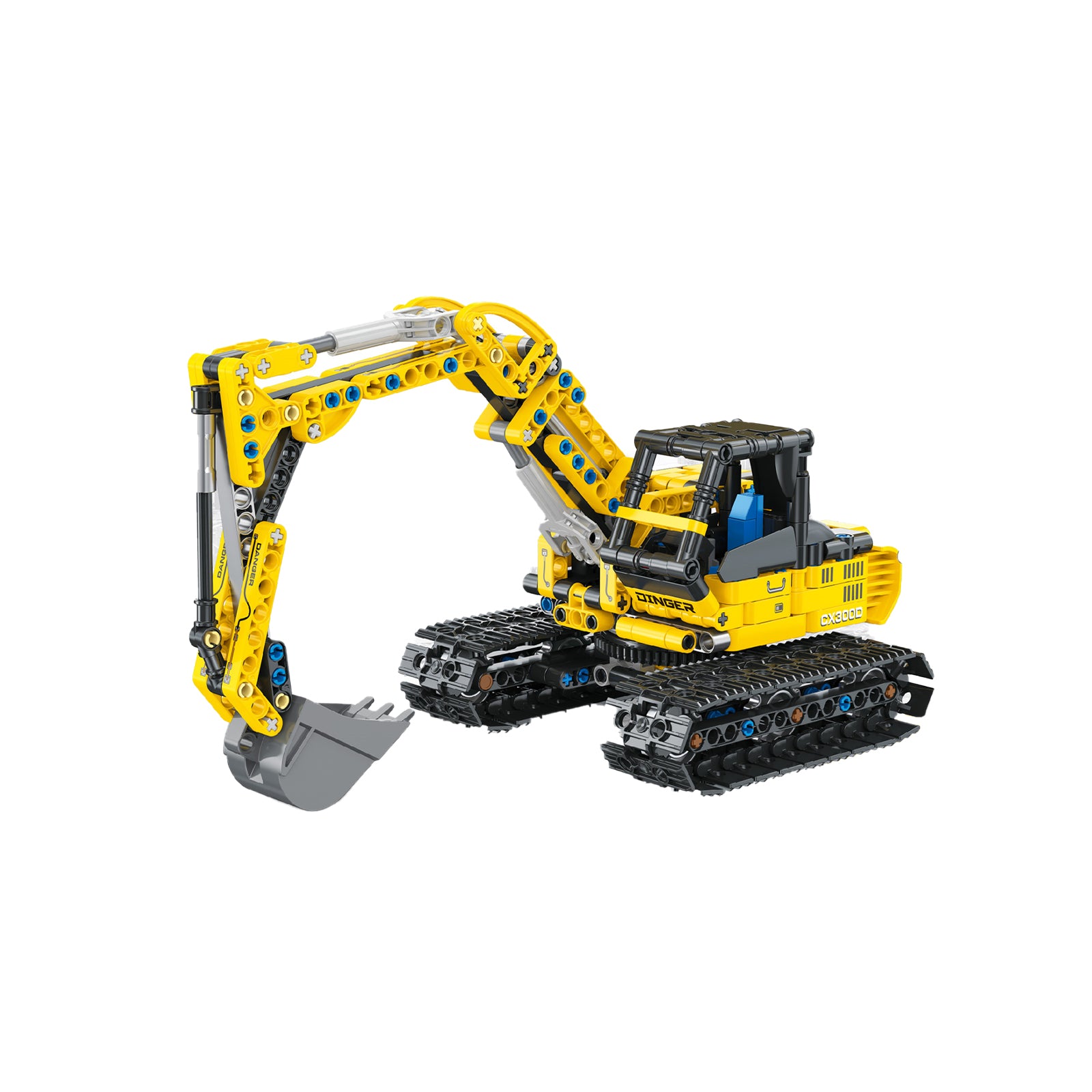 Multifunctional Excavator Construction Block Toys