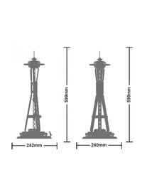 Seattle Space Needle Building Block Toys -1075Pcs
