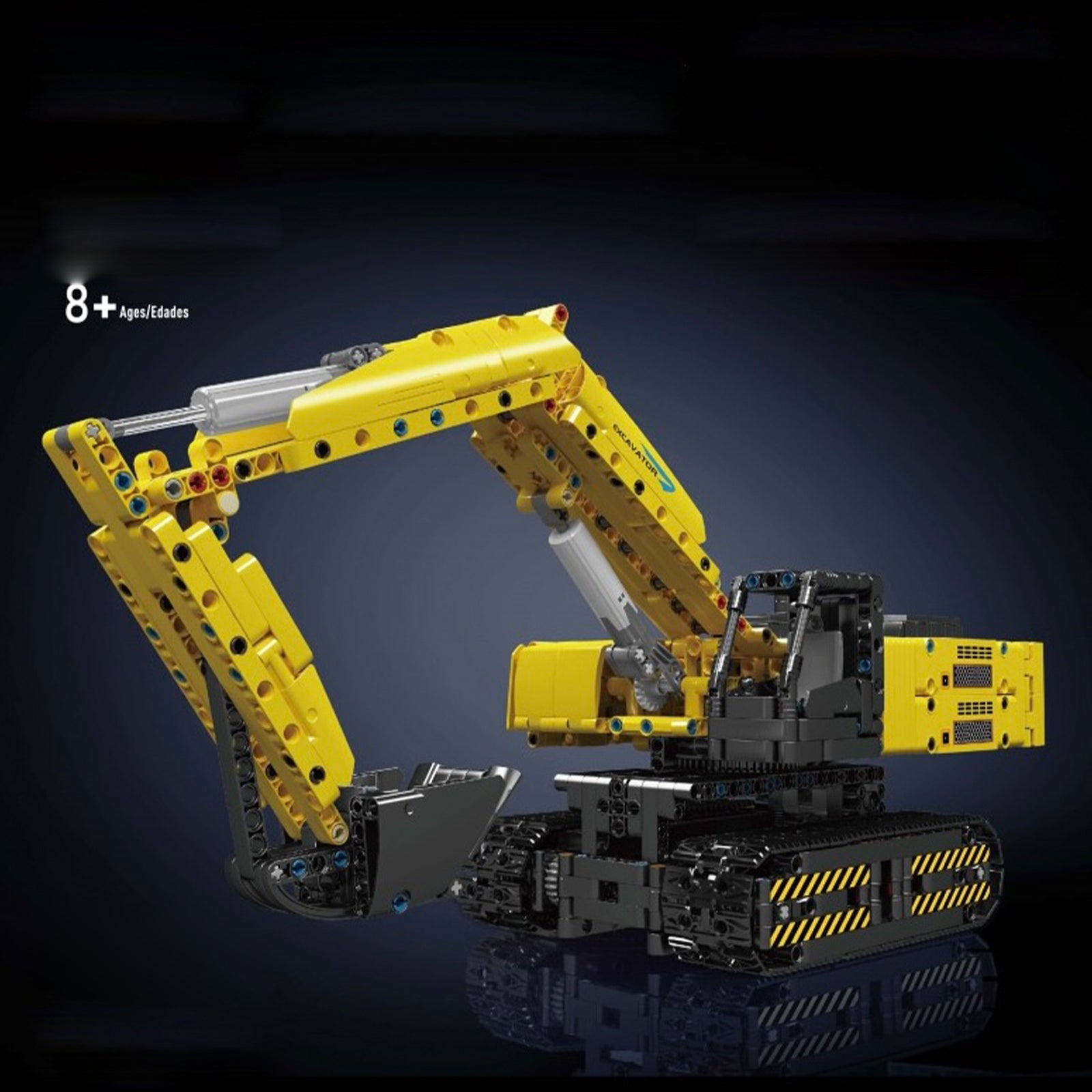 Multifunctional Excavator Construction Block Toys