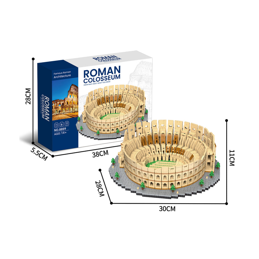 Roma Colosseum Construction Blocks Toy Set