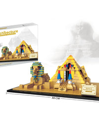 Great Pyramid of Giza Building Mini Bricks Set
