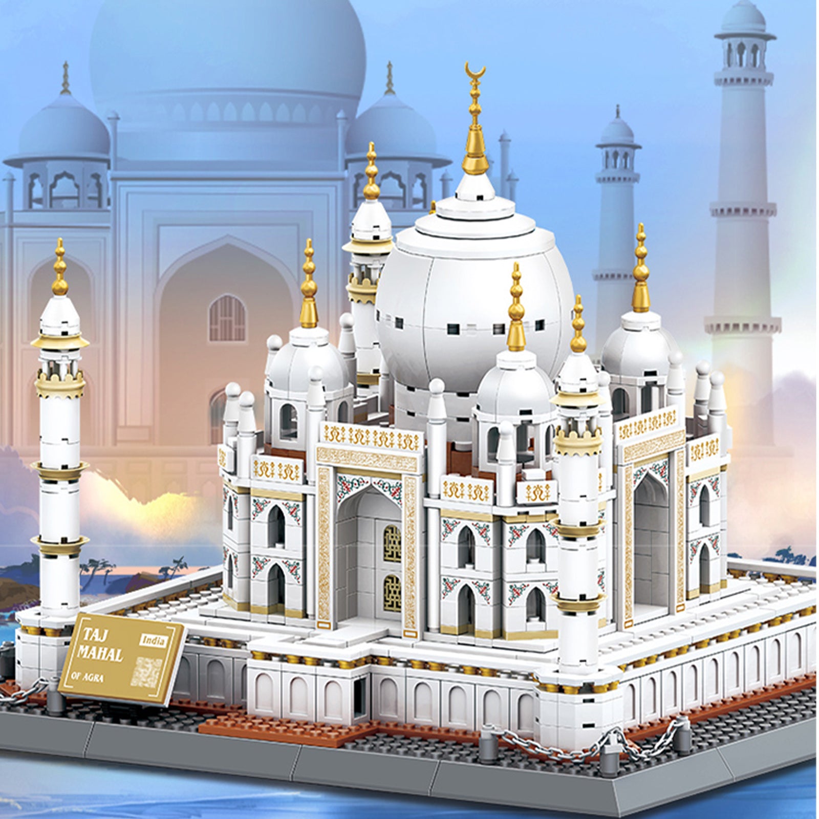 India Taj Mahal Construction Set Toys